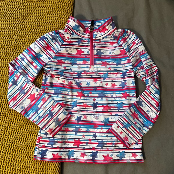 Spyder Base Half Zip thermal girls top baselayer - Picture 1 of 3